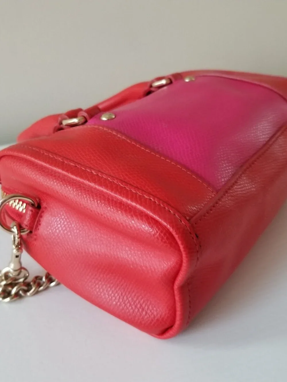 Coach Baby Bi-color Baby Bennett Satchel Crossbody Bag